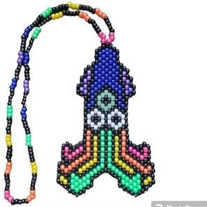 SQUID PONY BEAD [KANDII] NECKLACE